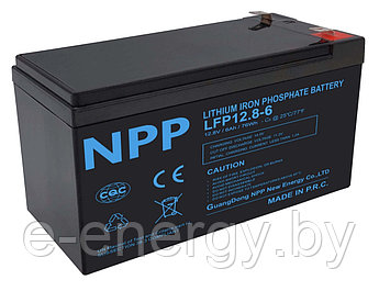 Аккумулятор NPP LIFEPO4 12.8V, 6Ah NSFD006Q20-LFP