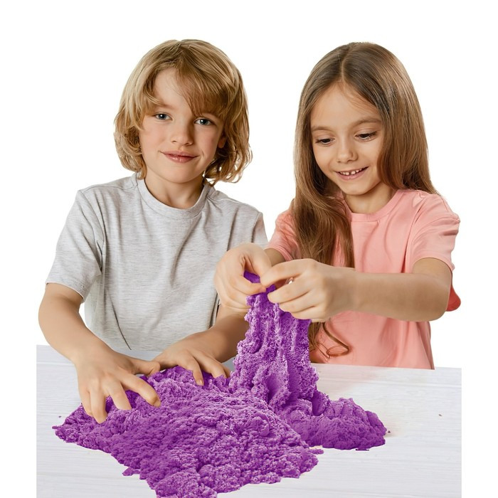 Космический песок, 2 кг, фиолетовый - фото 3 - id-p223862122