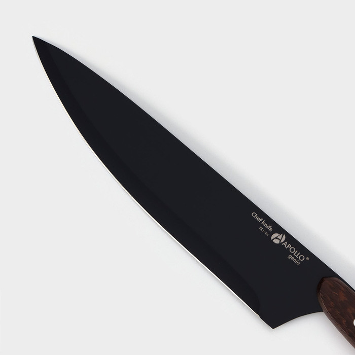 Нож кухонный APOLLO Genio "BlackStar", универсальный - фото 2 - id-p223862165