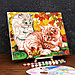Картина по номерам на холсте с подрамником «Котята в листве» 40 × 50 см, фото 2