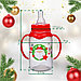 Бутылочка для кормления «Новогоднее хо-хо», классическое горло, 150 мл., от 0 мес., цилиндр, подарочная, фото 4