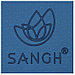 Коврик для йоги Sangh, 183х61х0,6 см, цвет синий, фото 8