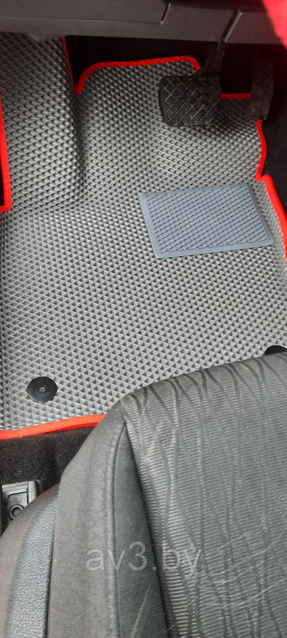 Коврики в салон EVA SEAT Leon III 2012-2020 3D-форма с бортиками | @av3_eva - фото 2 - id-p223864264
