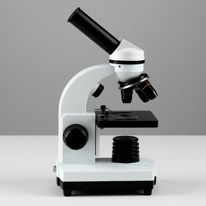 Микроскоп лабораторный кратность 40,100,400, подсветка - фото 5 - id-p223865238