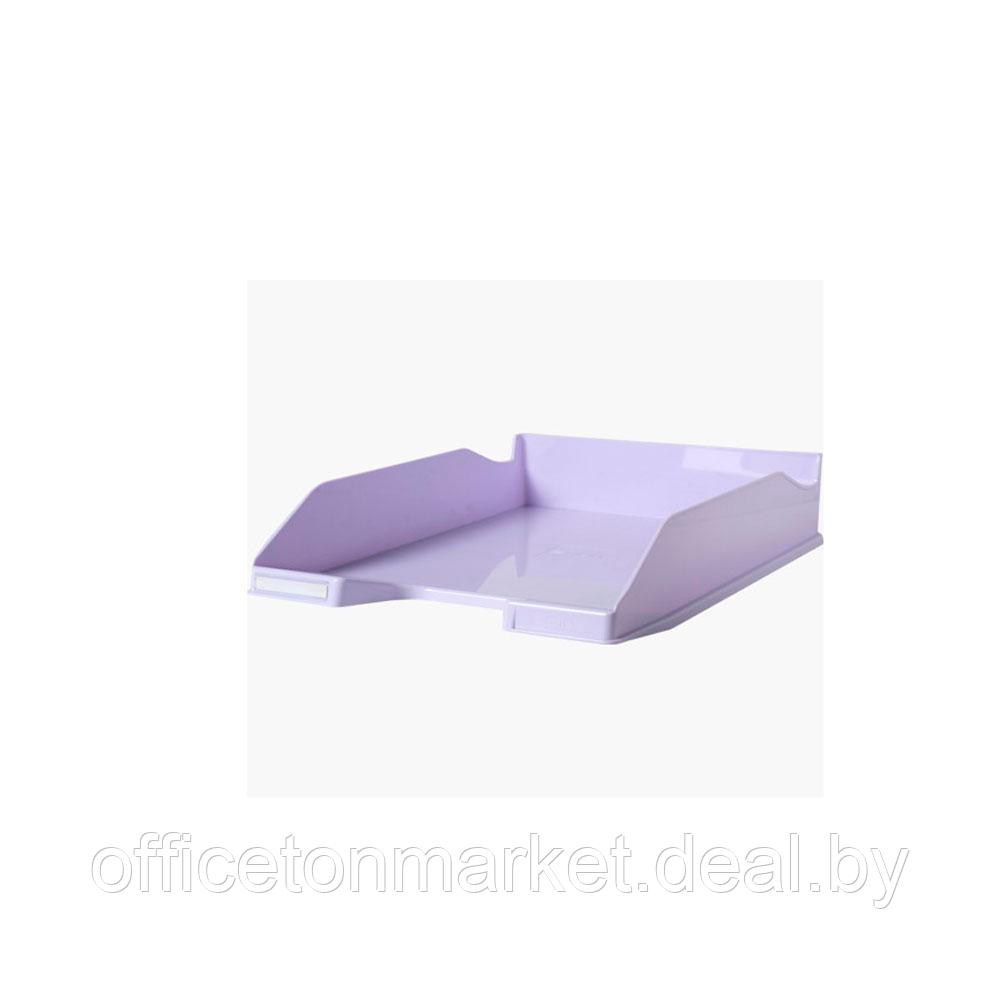 Лоток для бумаги горизонтальный "Aquarel", лиловый - фото 1 - id-p223864621