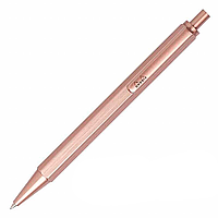 Ручка шариковая автоматическая "scRipt", 0.7 мм, розовый, стерж. черный