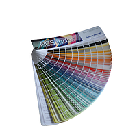 Веер бумажный V01M02A04 с образцами цветов NCS