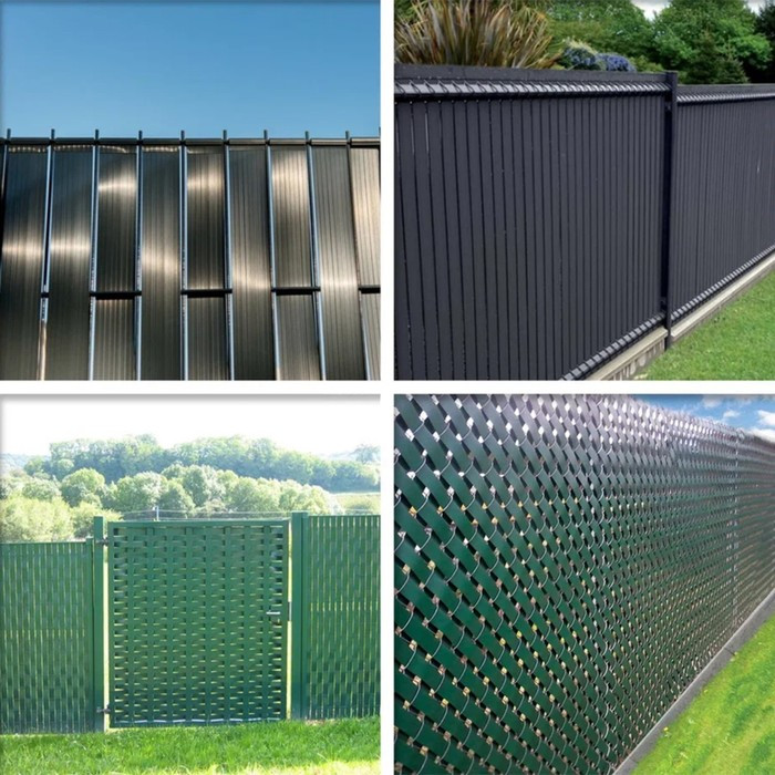 Заборная лента зелёная 55 мм, длина 50 метров + набор крепежей (50 шт) - фото 7 - id-p223867262