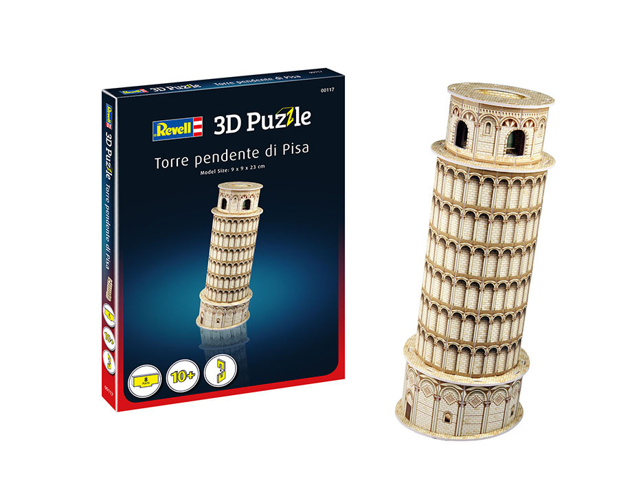 3D пазл мини Revell Пизанская башня - фото 1 - id-p223867002