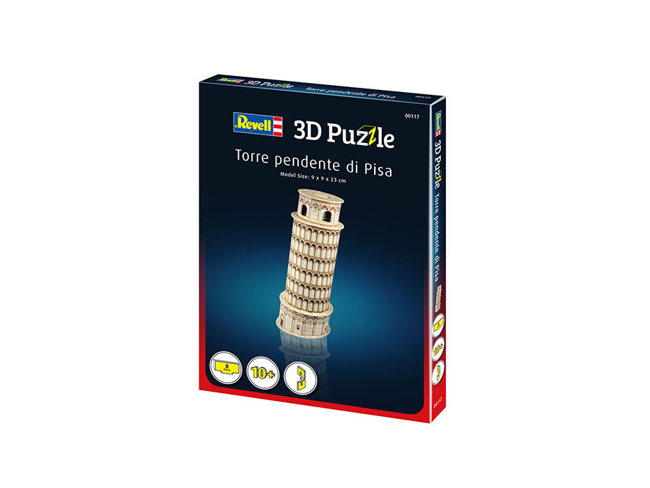 3D пазл мини Revell Пизанская башня - фото 4 - id-p223867002