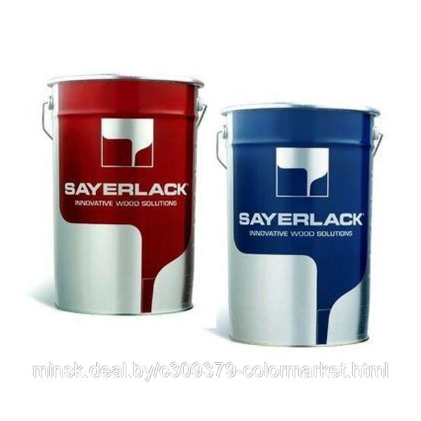 Эмаль матовая водная Sayerlack AT9930 цвет прозрачный 30% блеска 23 л - фото 1 - id-p223695385