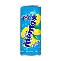 Напиток Mentos Lemon & Mint / Ментос со вкусом лимона и мяты, 0.24 л