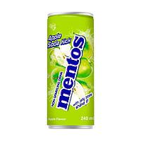 Напиток Mentos Apple Soda Kick / Ментос со вкусом яблока, 0.24 л