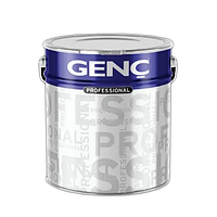 Эмаль полиуретановая GENC BP255 цвет белый 25% блеска 12 кг