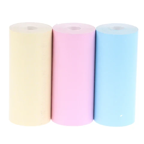 Термобумага лента цветная для мини принтера Printer PeriPage mini A6, 3 шт. (5.6см х 6м) - фото 1 - id-p223867687