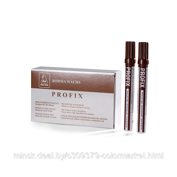 Ретуширующий карандаш с морилкой Borma PROFIX цвет 30 вишня - фото 1 - id-p223613108