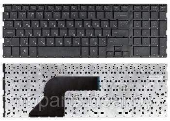 Клавиатура для ноутбука HP Probook 4710s, 4710, чёрная, с рамкой, RU - фото 1 - id-p220672408
