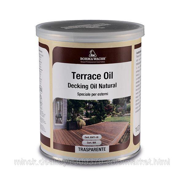 Масло для террас Borma TERRACE OIL - DECKING OIL NATURAL цвет прозрачный 20 л - фото 1 - id-p223613775