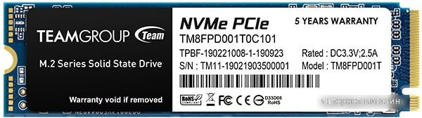 SSD Team MP33 PRO 1TB TM8FPD001T0C101 - фото 2 - id-p223489733