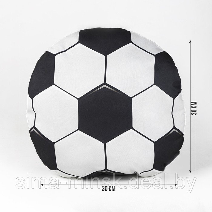Подушка "Футбольный мяч" - фото 2 - id-p223871886