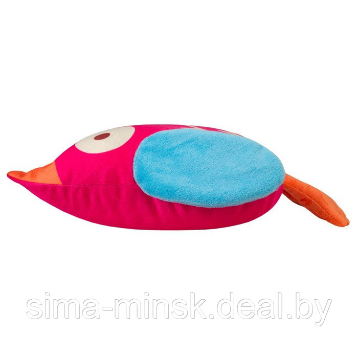 Подушка - игрушка Owl, размер 40х27 см, цвет розовый - фото 2 - id-p223871899