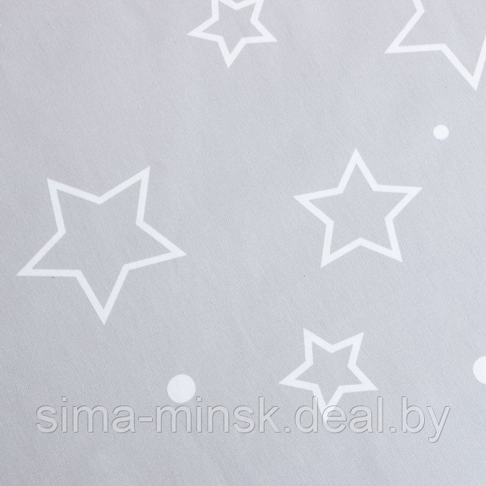 Покрывало Этель Grey star, 150*215 см, 100% хлопок - фото 2 - id-p223873452