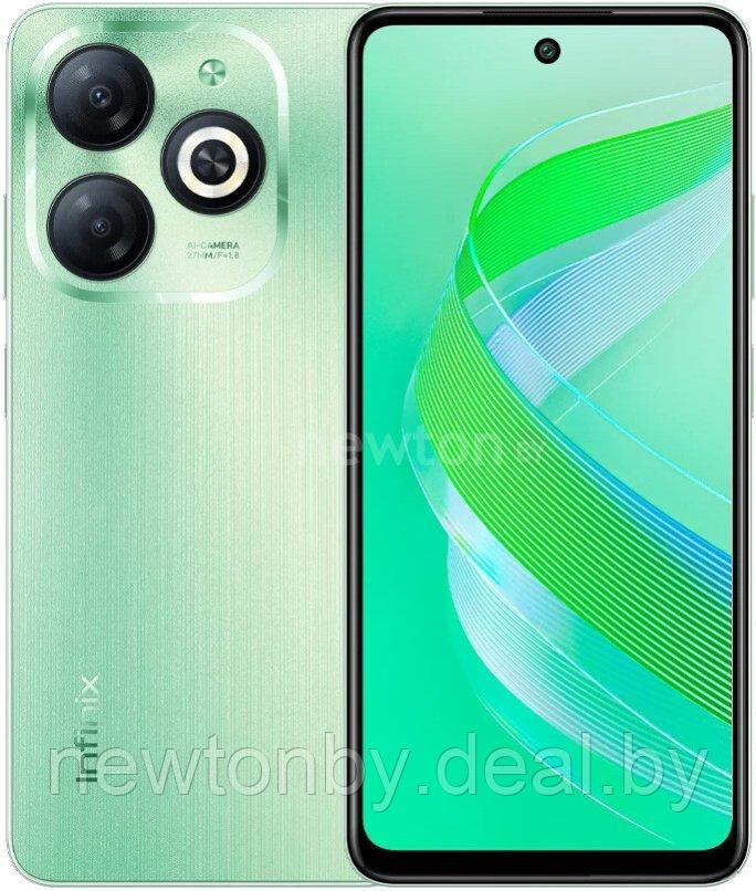 Смартфон Infinix Smart 8 X6525 3GB/64GB (зеленый кристалл) - фото 1 - id-p223873851