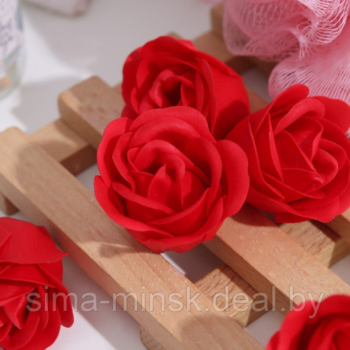 Розы мыльные красные, набор 81 шт - фото 2 - id-p223874079