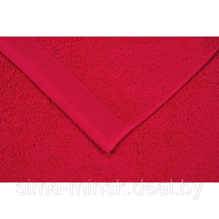 Полотенце махровое Red, размер 70х140 см - фото 4 - id-p223872369