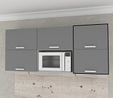 Шкаф навесной для кухни Интерлиния Компо ВШ60-720-2дг, фото 2