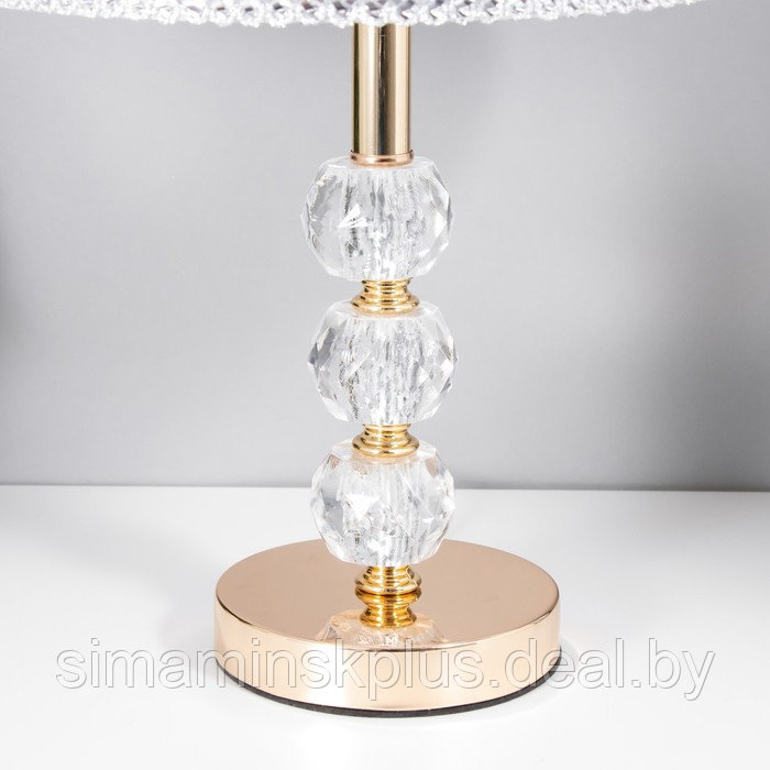 Настольная лампа Анрия E27 40Вт золото 29х29х50 см RISALUX - фото 4 - id-p223876011