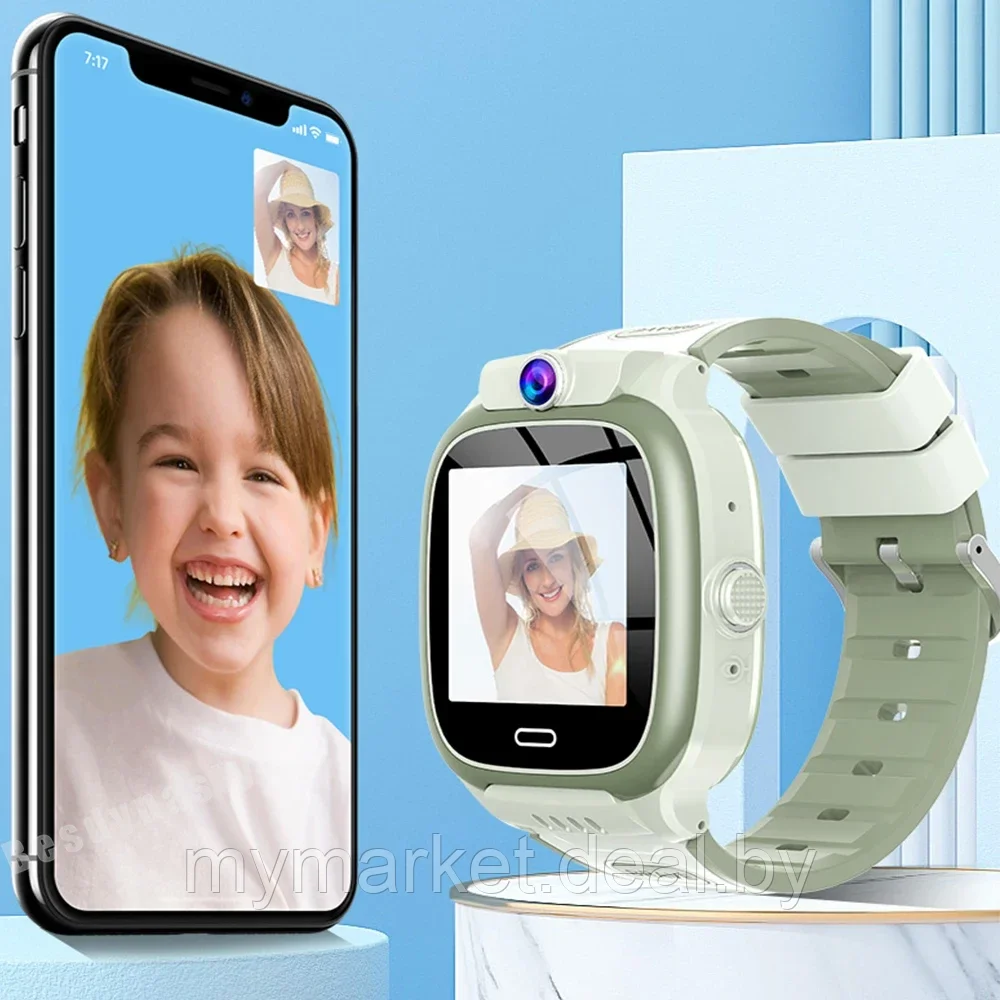 Смарт часы умные детские с GPS Wi-Fi с камерой и SIM картой Smart Baby Watch Y66 - фото 7 - id-p223876150