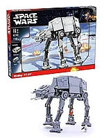 Конструктор STAR WARS Имперский Шагоход AT-AT на аккумуляторе 1168 деталей