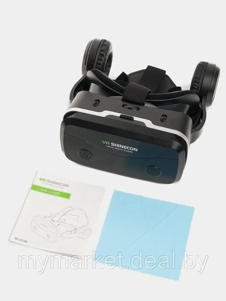 Очки виртуальной реальности с наушниками VR SHINECON - фото 8 - id-p223876180