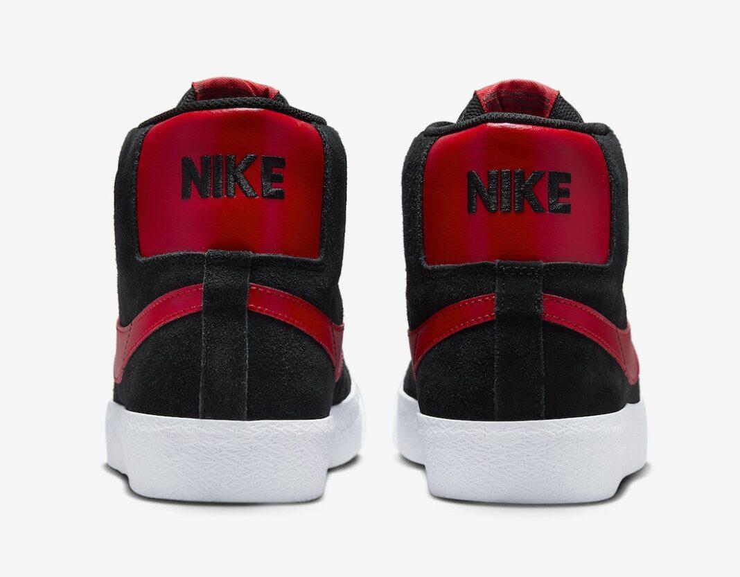 Кроссовки мужские Nike SB Zoom Blazer Mid 'Bred' FD0731-002 - фото 5 - id-p223862263