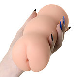 Мастурбатор анус реалистичный с вибрацией Kokos Tongggo 2, телесный, 16 см, фото 2