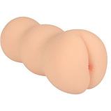 Мастурбатор анус реалистичный с вибрацией Kokos Tongggo 2, телесный, 16 см, фото 6