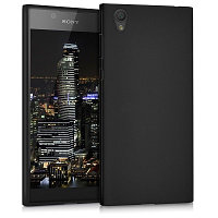 Силиконовый бампер Becolor TPU Case 1mm Black Mate для Sony Xperia L1