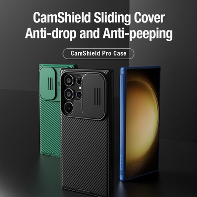 Чехол-накладка Nillkin CamShield Pro Черная для Samsung Galaxy S24 Ultra - фото 7 - id-p223883856