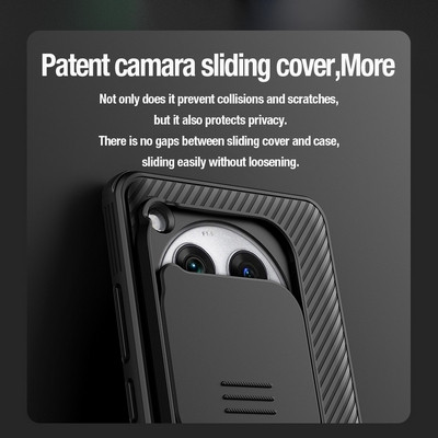 Чехол-накладка Nillkin CamShield Pro Черная для OnePlus 12 - фото 3 - id-p223883859
