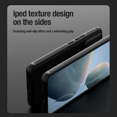 Чехол-накладка Nillkin CamShield Pro Синяя для Xiaomi Redmi K70\ K70 Pro - фото 5 - id-p223883863