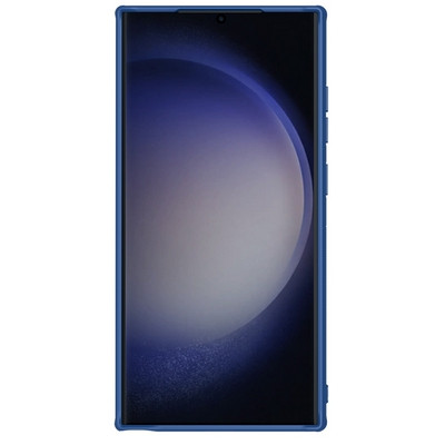 Пластиковый чехол Nillkin Super Frosted Shield Pro Синий для Samsung Galaxy S24 Ultra - фото 2 - id-p223883897