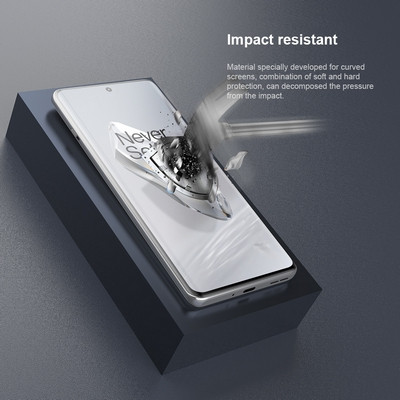 Комплект защитных пленок (2 шт) NILLKIN Impact Resistant Curved Film для OnePlus 12 - фото 5 - id-p223883943