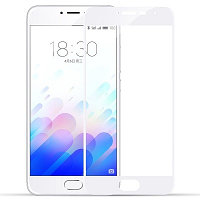 Защитное стекло Aiwo Full Screen Cover 0.33 mm White для Meizu M5