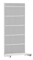 Стеллаж торговый пристенный перфорированный Eco Line L=665, H=2250