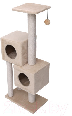 Комплекс для кошек Cat House Двойной домик 1.27 - фото 1 - id-p223884532