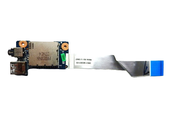 Доп плата USB, картридер + шлейф, Lenovo IdeaPad G580 (с разбора) - фото 1 - id-p220285439