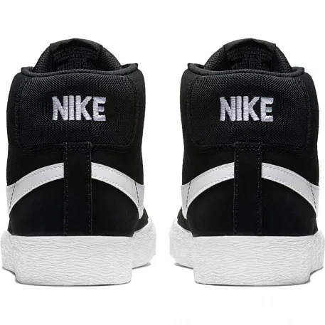 Кроссовки мужские NIKE SB ZOOM BLAZER MID черный - фото 4 - id-p223885418