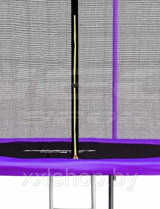 Батут Atlas Sport 312 см (10ft) с внутренней сеткой и лестницей (фиолетовый) - фото 3 - id-p223888529