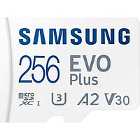 Карта памяти Samsung EVO PLUS microSDXC 256Gb UHS-I U3 130MB/s (R)